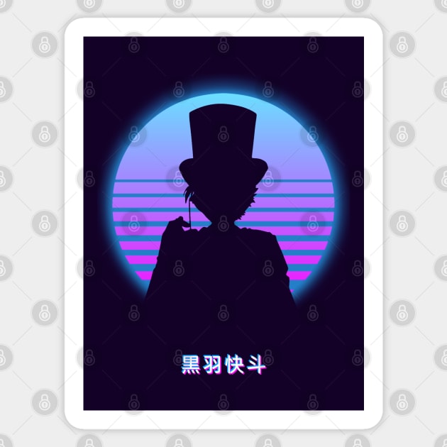 Magic Kaito - Retro 80s Sticker by The Artz